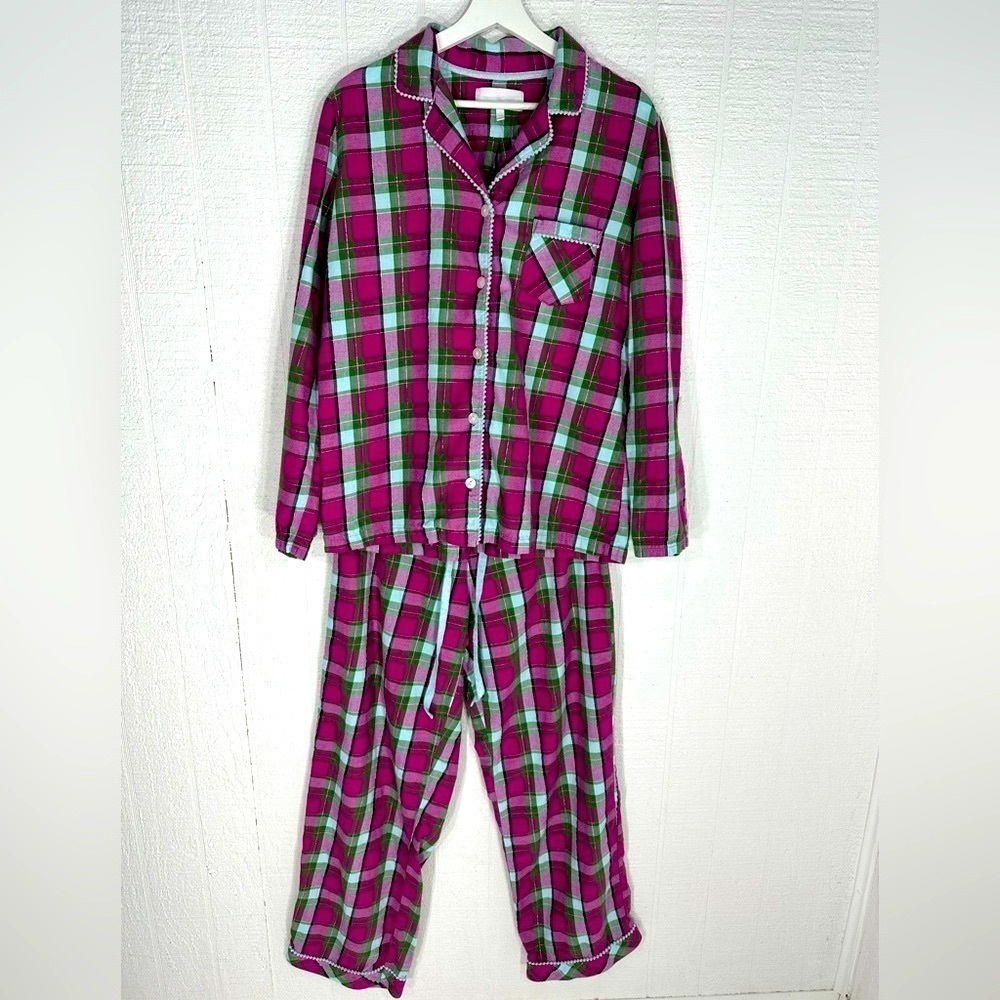 Victoria’s Secret plaid flannel pajama set